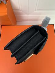 Kitlife Hermes Epsom Constance 1-Elan Bag Black 27x16x6cm - 4