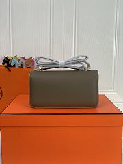 Kitlife Hermes Epsom Constance 1-Elan Bag Taupe 27x16x6cm  - 3