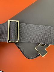 Kitlife Hermes Chevre Mysore Geta Mauve Sylvestre Bag Taupe 20x6.5x16cm  - 3