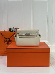 Kitlife Hermes Kelly Messenger Bag Off-white 25×20×10cm - 1