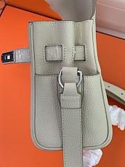 Kitlife Hermes Kelly Messenger Bag Off-white 25×20×10cm - 4