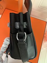Kitlife Hermes Kelly Messenger Bag Black 25×20×10cm  - 5