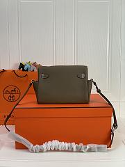 Kitlife Hermes Kelly Messenger Bag Khakhi 25×20×10cm  - 5