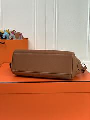 Kitlife Hermes Kelly Messenger Bag Brown 25×20×10cm  - 5