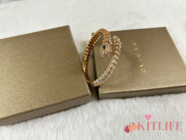 Kitlife Bvlgari Serpenti Viper Bracelet Rose Gold - 1