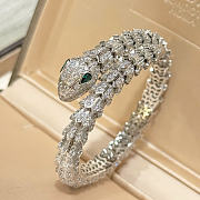 Kitlife Bvlgari Serpenti Viper Bracelet Silver - 1