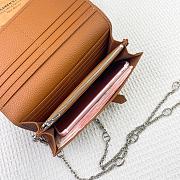 Kitlife Hermes H Passant Toutenmain Wallet Brown Togo Leather 19x11cm  - 5