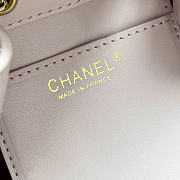 Kitlife Chanel 25C Drawstring Bucket Hobo Bag Pink Perforated Calfskin & Gold-colored Metal AS5293 30×26×14cm  - 6