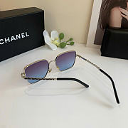 Kitlife Chanel Square Frame Sunglasses Purple  - 3