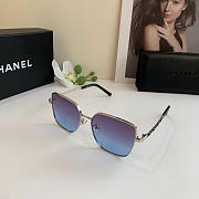 Kitlife Chanel Square Frame Sunglasses Purple  - 2