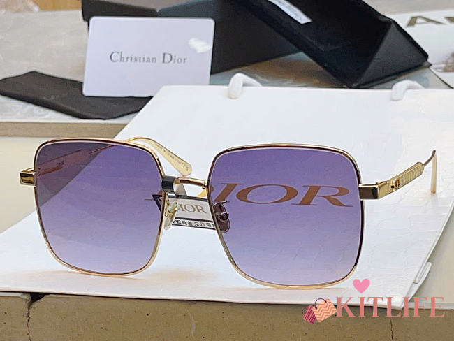 Kitlife Dior Sunglasses Cannage S1U Purple  - 1