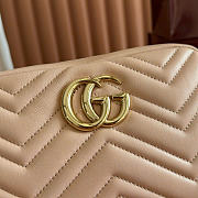 Kitlife Gucci GG Marmont Small Camera Bag Beige 855273 24x15x8cm - 3