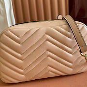 Kitlife Gucci GG Marmont Small Camera Bag Beige 855273 24x15x8cm - 2