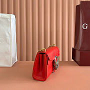 Kitlife Gucci Dionysus Dionysus Medium Shoulder Bag Red Leather 874735 28x14x7cm - 5
