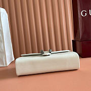 Kitlife Gucci Dionysus Dionysus Medium Shoulder Bag White Leather 874735 28x14x7cm  - 6