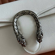 Kitlife Gucci Dionysus Dionysus Medium Shoulder Bag White Leather 874735 28x14x7cm  - 3