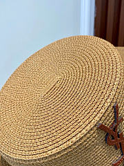 Kitlife Saint Laurent Straw Panama Hat - 3