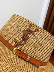 Kitlife Saint Laurent Straw Panama Hat - 2