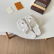 Kitlife Louis Vuitton Gaia Flat Thong White - 6