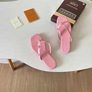 Kitlife Louis Vuitton Gaia Flat Thong Pink - 3