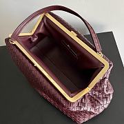 Kitlife Bottega Veneta The 1998 Bag Burgundy 868128 37x18x16cm - 2