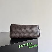 Kitlife Bottega Veneta The 1998 Bag Dark Brown 868128 37x18x16cm - 5