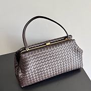 Kitlife Bottega Veneta The 1998 Bag Dark Brown 868128 37x18x16cm - 4