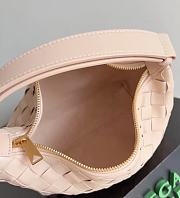 Kitlife Bottega Veneta Wallace Light Pink Intrecciato Leather Shoulder Bag 22x13x9cm - 6