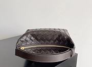 Kitlife Bottega Veneta Wallace Dark Brown Intrecciato Leather Shoulder Bag 22x13x9cm  - 5