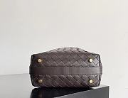 Kitlife Bottega Veneta Wallace Dark Brown Intrecciato Leather Shoulder Bag 22x13x9cm  - 4
