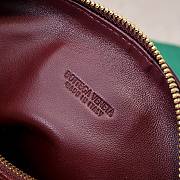 Kitlife Bottega Veneta Wallace Burgundy Intrecciato Leather Shoulder Bag 22x13x9cm  - 4