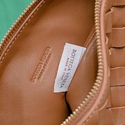 Kitlife Bottega Veneta Wallace Brown Intrecciato Leather Shoulder Bag 22x13x9cm  - 3