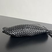 Kitlife Bottega Veneta Small Onda Clutch Black 867352 40x15x15cm - 5