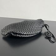 Kitlife Bottega Veneta Small Onda Clutch Black 867352 40x15x15cm - 3