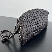 Kitlife Bottega Veneta Small Onda Clutch Dark Brown 867352 40x15x15cm  - 3