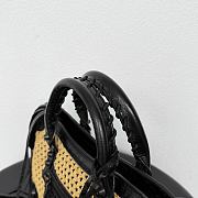 Kitlife Balenciaga Women's Le City Bag Small in Natural/Black 92404 30x19x10cm - 6