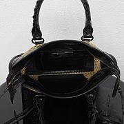 Kitlife Balenciaga Women's Le City Bag Small in Natural/Black 92404 30x19x10cm - 4