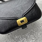 Kitlife Balenciaga Women's Clicca Shoulder Bag Medium in Black 92408 29x20x10cm - 6