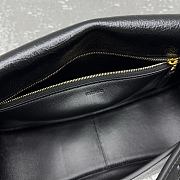 Kitlife Balenciaga Women's Clicca Shoulder Bag Medium in Black 92408 29x20x10cm - 3