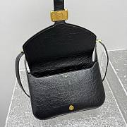 Kitlife Balenciaga Women's Clicca Shoulder Bag Medium in Black 92408 29x20x10cm - 2
