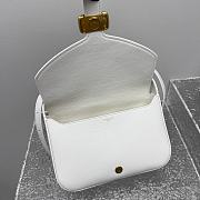 Kitlife Balenciaga Women's Clicca Shoulder Bag Medium in White 92408 29x20x10cm  - 5