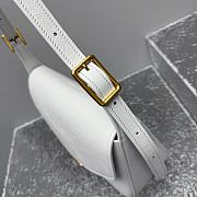 Kitlife Balenciaga Women's Clicca Shoulder Bag Medium in White 92408 29x20x10cm  - 3