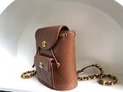 Kitlife Chanel Backpack Duma Brown - 21x20x12cm  - 5