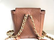 Kitlife Chanel Backpack Duma Brown - 21x20x12cm  - 4