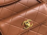 Kitlife Chanel Backpack Duma Brown - 21x20x12cm  - 2