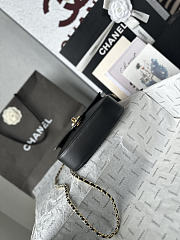 Kitlife Chanel 26A Chain Shoulder Bag Black AS6242 20x15x6cm - 3