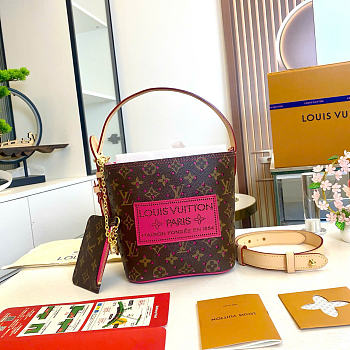 Kitlife Louis Vuitton All In BB Bag Pop Crush Monogram Canvas M29075 16x18x12cm