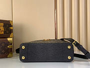 Kitlife Louis Vuitton Lizard Capucines Mini Black Bag N48865 27x18x9cm - 6
