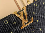Kitlife Louis Vuitton Lizard Capucines Mini Black Bag N48865 27x18x9cm - 2