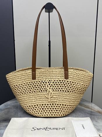 Kitlife Saint Laurent Panier Medium In Raffia Bag 868856 29-52x29x29cm